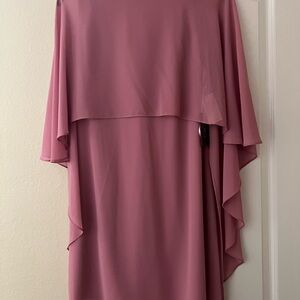 Vince Camuto Asymmetrical Pink Dress